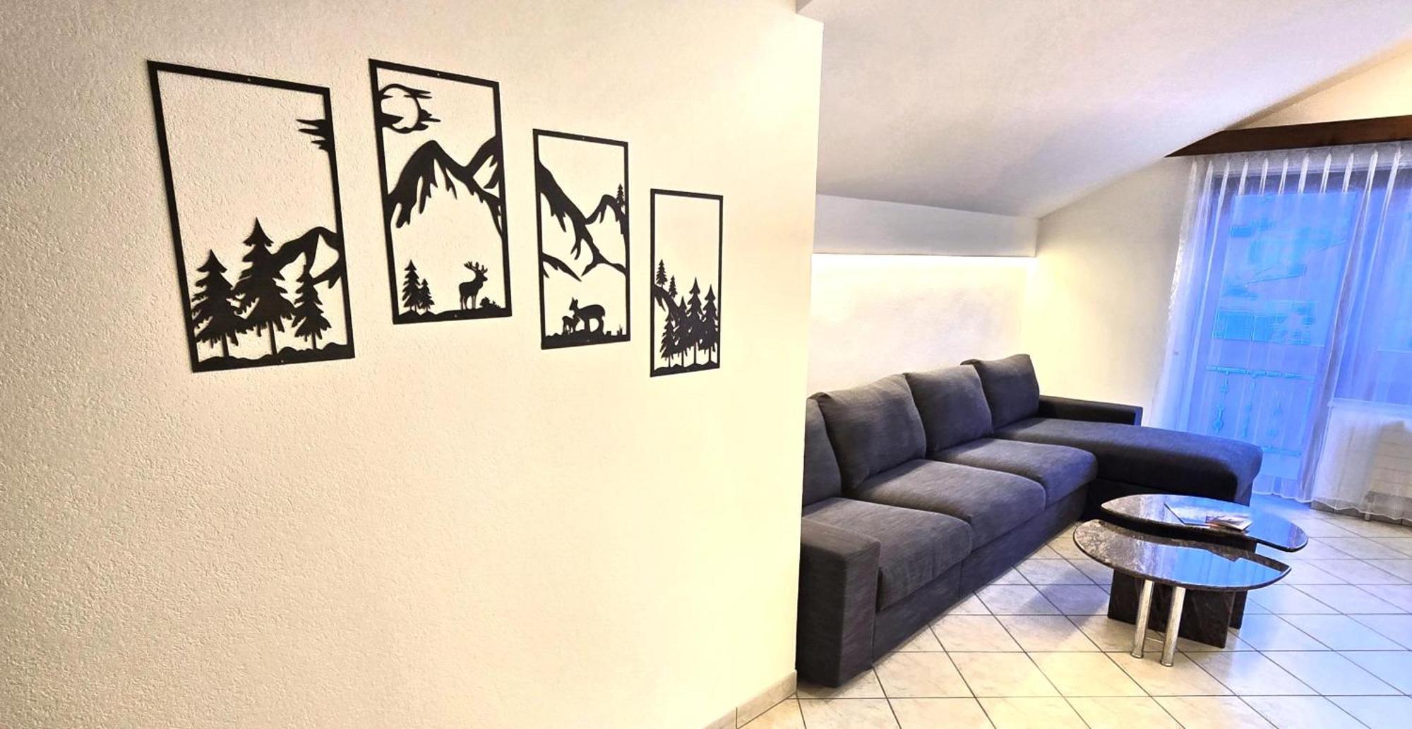 Ferienhaus Adonis Saas-Grund Kültér fotó